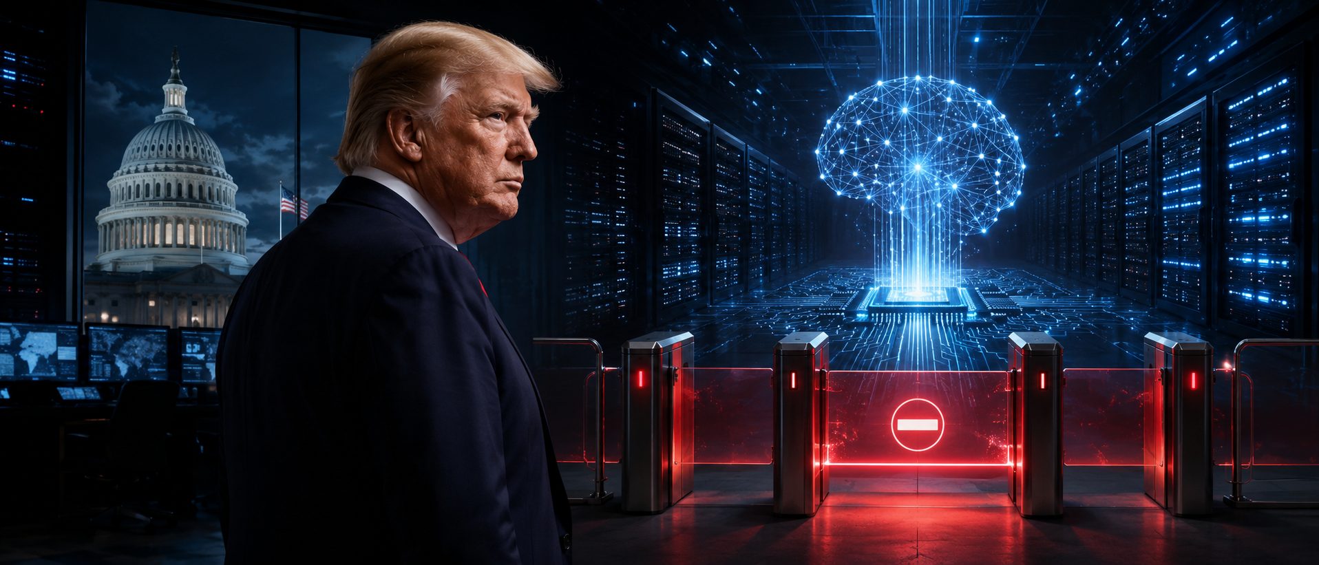 Trump declara una emergencia eléctrica en EE.UU. ante el avance de la inteligencia artificial